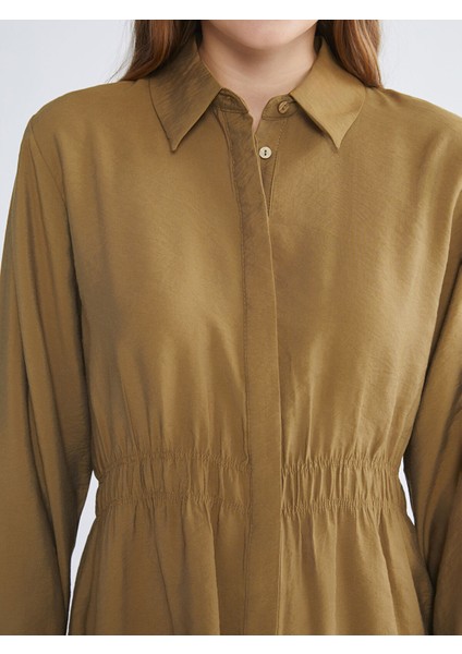 Yeni Sezon Oversize Modal Karışımlı Kadın Gömlek Tunik modelleri