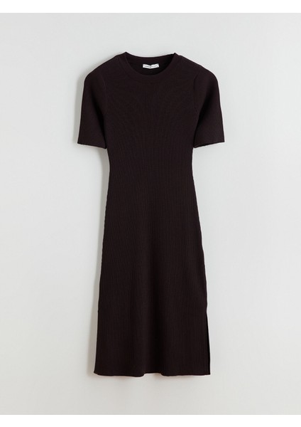 Yeni Sezon Bisiklet Yaka Triko Elbise indirimleri