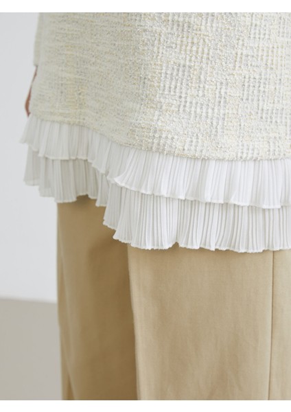 Yeni Sezon Bisiklet Yaka Dokulu Kadın Tunik modelleri