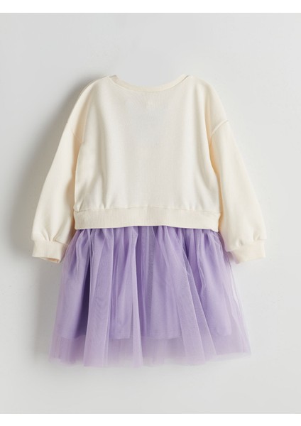 Yeni Sezon Tütülü Baskılı Kız Çocuk Elbise fiyatları