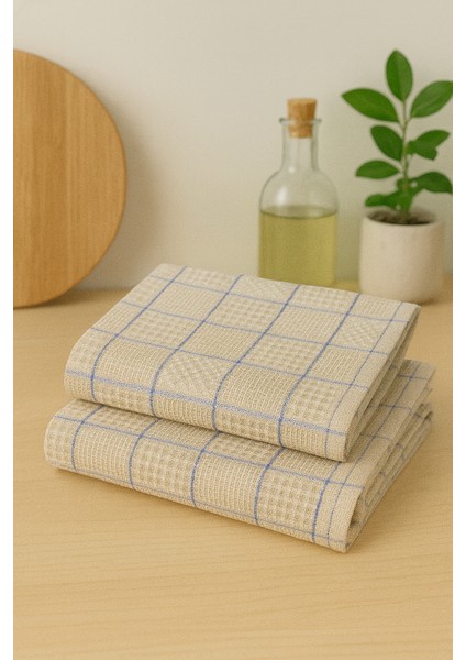 2’li Mikrofiber Kurulama Bezi Seti 45X65 cm – Ultra Emilimli, Hızlı Kuruyan, Leke Tutmayan Mutfak Kurulama Havlusu