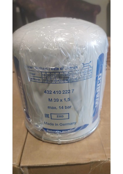 4324102227 - Hava Kurutucu Kartuş Filtresi - Wabco fiyatları