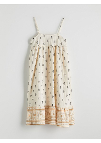 Yeni Sezon Kare Yaka Kız Çocuk Elbise modelleri