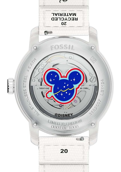 FLE1194 Disney x Fossil Mickey Mouse Astronaut Kol Saati modelleri