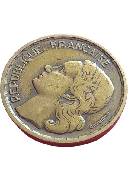 1951 Fransa 10 Frank Yabancı Madeni Koleksiyon Para Lotu fiyatları