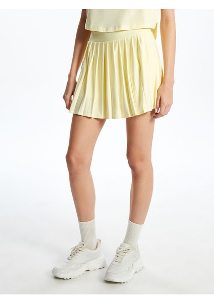 Yeni Sezon Beli Lastikli Pileli Mini Spor Şort Etek fiyatları