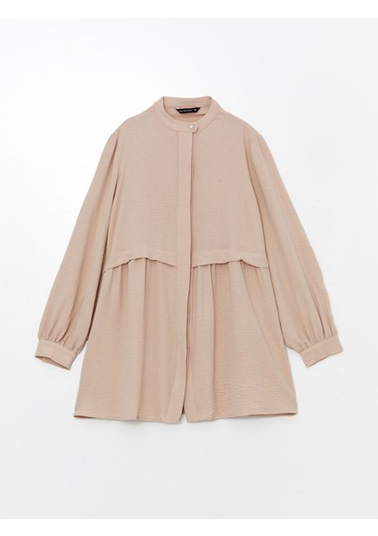 Yeni Sezon Kadın Hakim Yaka Düz Gömlek Tunik indirimleri