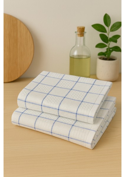 2’li Mikrofiber Kurulama Bezi Seti 45X65 cm – Ultra Emilimli, Hızlı Kuruyan, Leke Tutmayan Mutfak Kurulama Havlusu