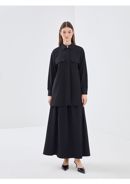 Yeni Sezon Dokulu Oversize Kadın Gömlek Tunik fiyatları