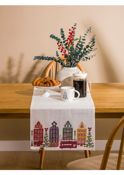 Yeni Sezon Yılbaşı Temalı Runner 45X150 cm fiyatları