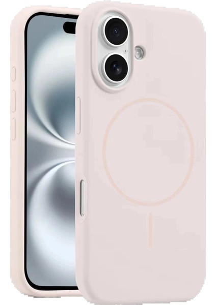 iPhone 16 Kılıf Jully Magsafe Kapak - Pembe