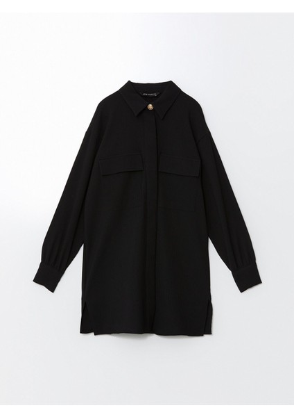 Yeni Sezon Dokulu Oversize Kadın Gömlek Tunik indirimleri