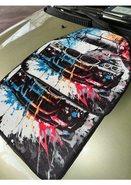 Modern Sanat Tarzı Araç Içi Dekor Paspas - Otomobil Desenli fiyatları