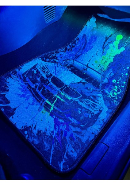 Modern Sanat Tarzı Araç Içi Dekor Paspas - Otomobil Desenli indirimleri