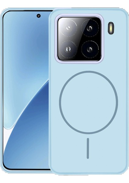Xiaomi Mi 15 Kılıf Jully Magsafe Kapak - Mavi