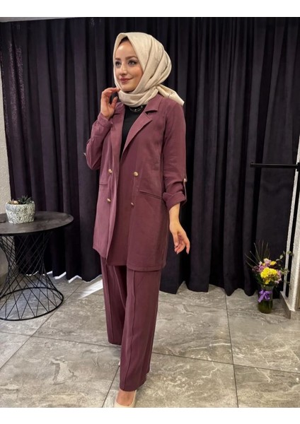 Kupra Kumaş Blazzer Takım