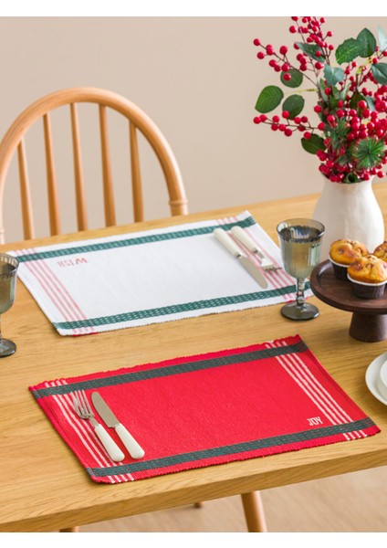 Yeni Sezon Nakışlı Amerikan Servis Seti 2'li fiyatları