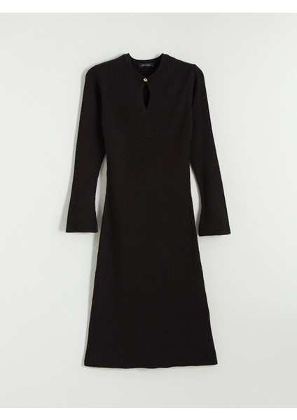 Yeni Sezon Bisiklet Yaka Triko Elbise indirimleri