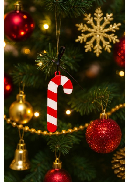 ARTPERA3D 3'lü Baston Şeker Yılbaşı Ağacı Süsü 5 cm – Kırmızı Beyaz Çam Ağacı Süsü fiyatları