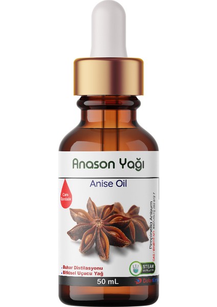 Anason Yağı - 50 ml (Uçucu Yağ,buhardanlık Esansı,oda Kokusu)