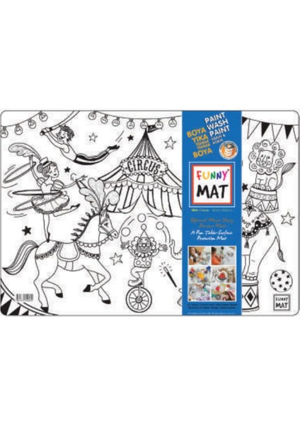 Funny Mat - Sirk 33,5X48CM