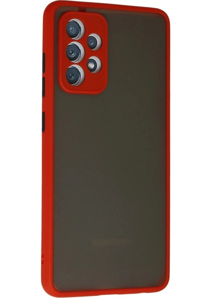 Samsung Galaxy A52 Kılıf Montreal Silikon Kapak - Kırmızı fiyatları
