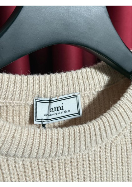 Bej Erkek Triko Kazak - Ami Paris Trend Model fiyatları