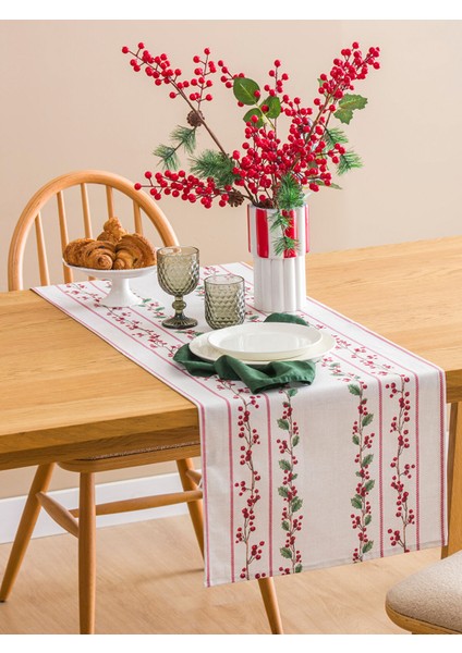 Yeni Sezon Çiçek Nakışlı Runner 45X150 cm fiyatları