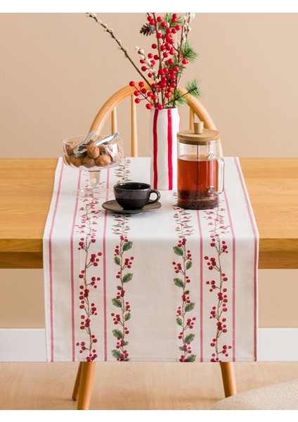 Yeni Sezon Çiçek Nakışlı Runner 45X150 cm fırsatları