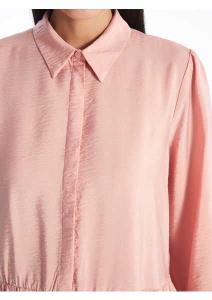 Yeni Sezon Kadın Gömlek Yaka Düz Tunik fırsatları