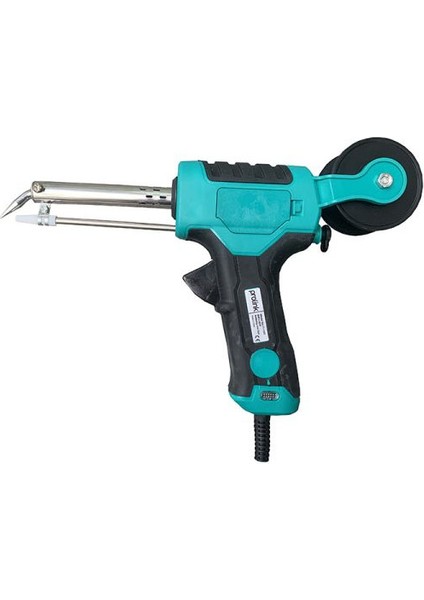 60 Watt Tabanca Tip Eğik Uçlu Lehim Makaralı Havya Power Kablo Topraklı F PJ-040