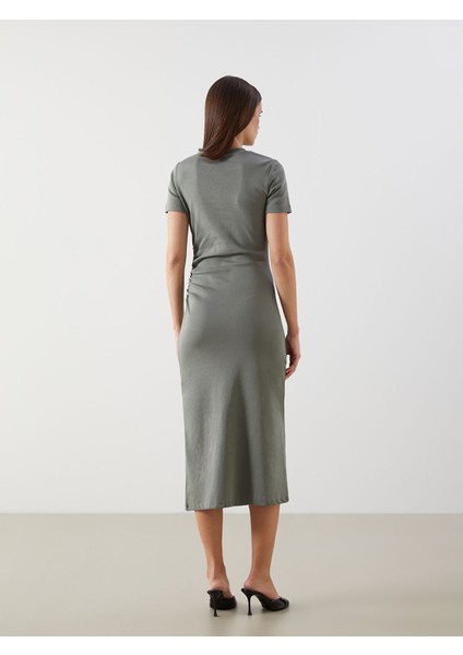 Yeni Sezon Bisiklet Yaka Elbise fırsatları