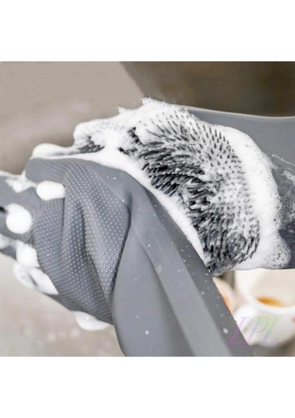 Sihirli Eldiven Çok Amaçlı Banyo Tuvalet Mutfak Bulaşık Temizleme Araç Yıkama Eldiveni 1 Çift modelleri