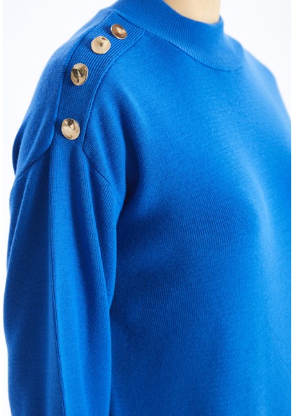 Yeni Sezon Yarım Balıkçı Yaka Kadın Triko Elbise fırsatları