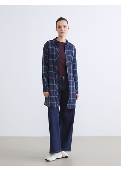 Yeni Sezon Ekose Kadın Gömlek Tunik fiyatları