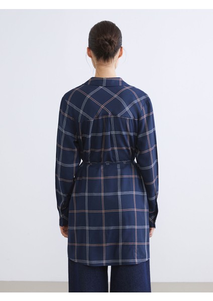 Yeni Sezon Ekose Kadın Gömlek Tunik fırsatları