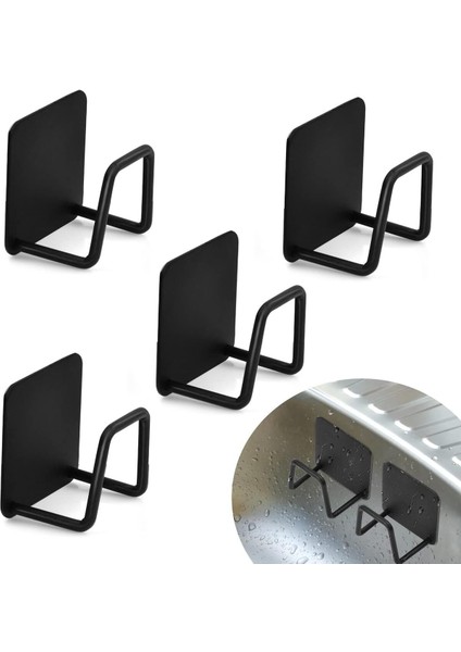 Vıvo Musluk Yanı Sünger'lik Sünger Askılığı Evye Sünger'liği Banyo Mutfak Düzenleyici 4 Adet W-1 fiyatları