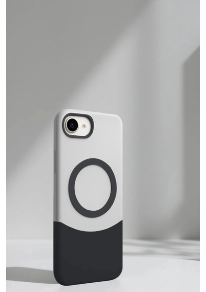 Apple iPhone 16E Velar Magsafe Kapak - Siyah