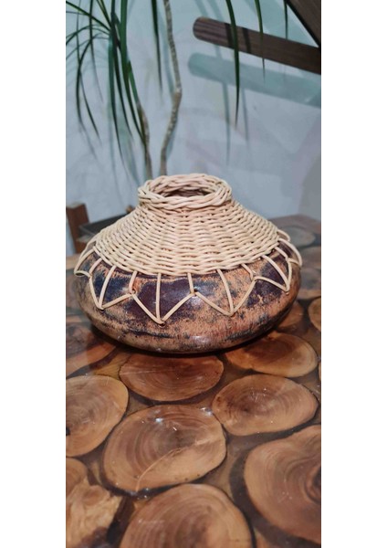 Bambu Ip Örgülü Bohem Dekoratif Obje modelleri
