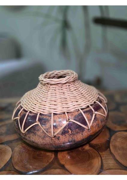 Bambu Ip Örgülü Bohem Dekoratif Obje fırsatları