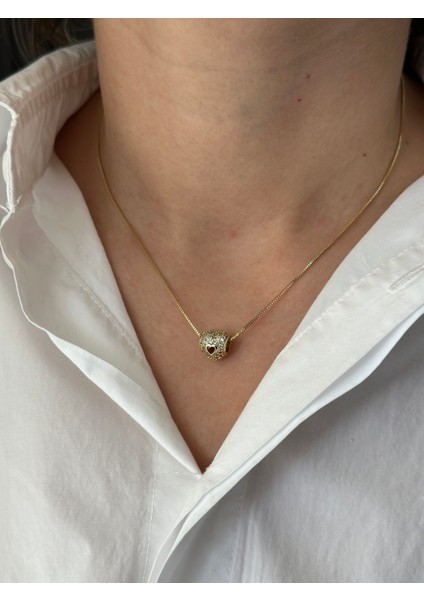 Taşlı Silindir Renkli Kalpli Çelik Kolye fiyatları