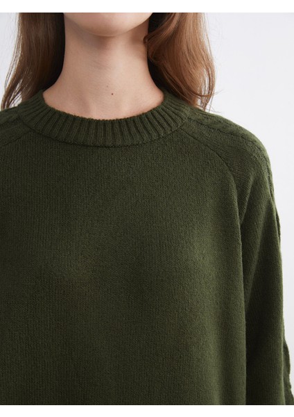 Yeni Sezon Bisiklet Yaka Kadın Triko Tunik modelleri