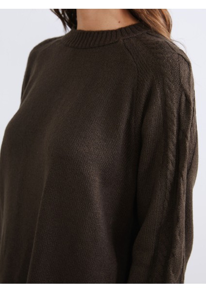 Yeni Sezon Bisiklet Yaka Kadın Triko Tunik modelleri