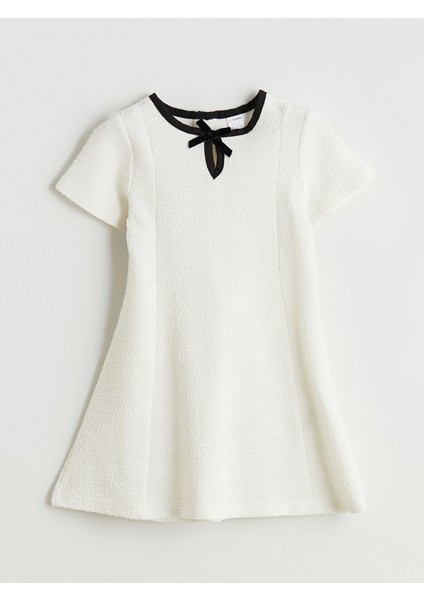 Yeni Sezon Bisiklet Yaka Kız Çocuk Elbise modelleri