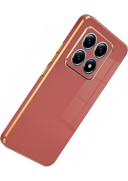 Xiaomi Mi 14T Pro Volet Silikon - Kırmızı