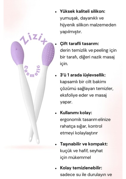 Siyah Nokta Temizleme Çubukları + Burun-Yüz Temizleme & Dudak Peeling Fırçası Seti fiyatları