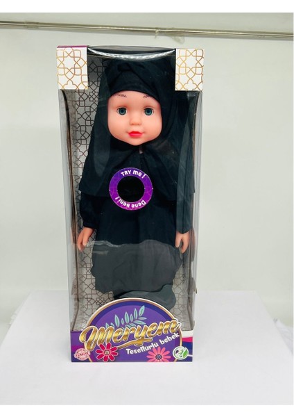 İslami Tesettürlü Bebek – Dua Okuyan, İlahi Söyleyen Sesli Oyuncak Bebek, Meryem Bebek