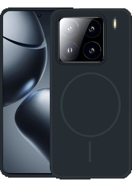 Xiaomi Mi 15 Pro Kılıf Jully Magsafe Kapak - Füme