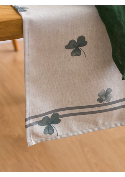 Yeni Sezon Yonca Baskılı Runner 45X150 cm fırsatları