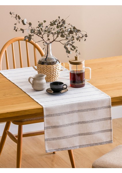 Yeni Sezon Çizgili Runner 45X150 cm
